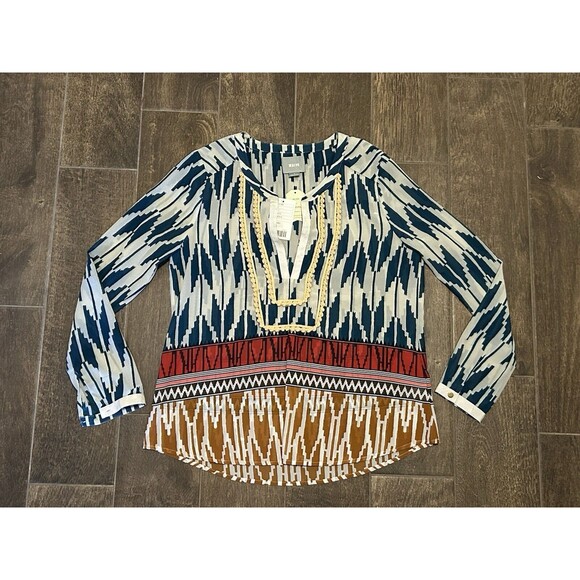 Maeve Tops - NWT - Maeve By Anthropologie - Sheer Womens  Top - Size 6